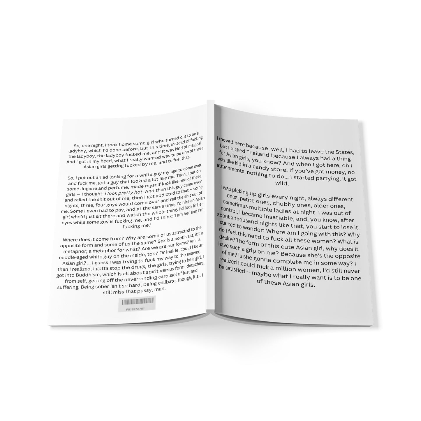 White Lotus Asian Girl Speech Journal