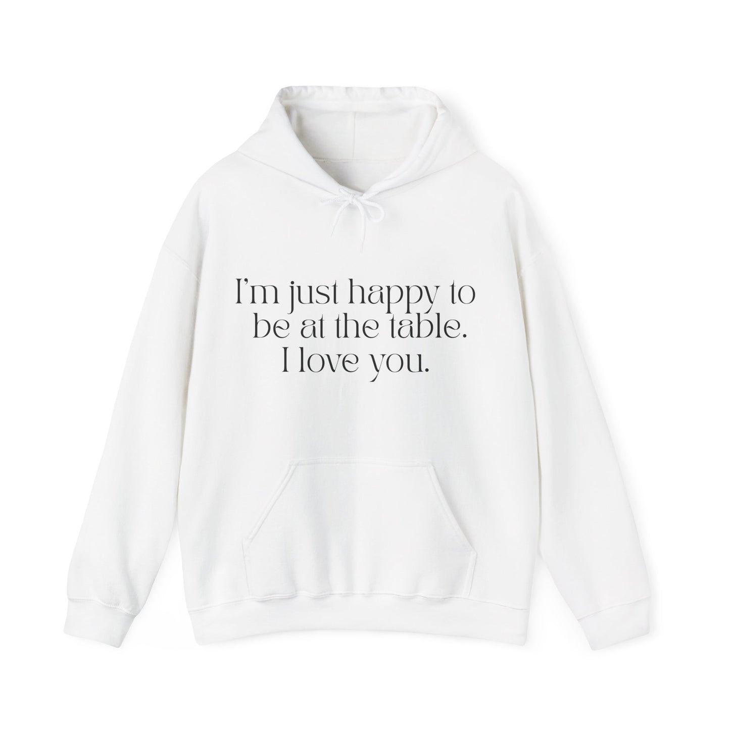 White Lotus Table Speech Unisex Hoodie