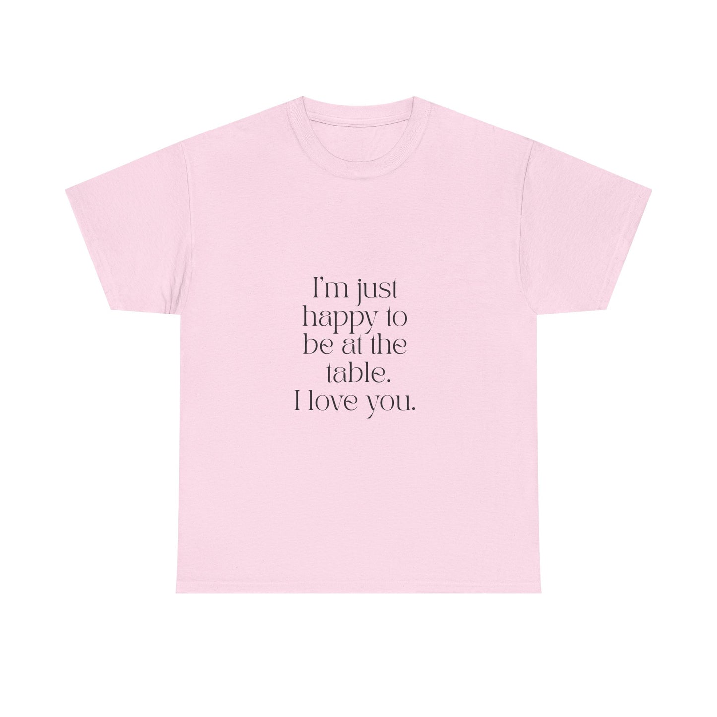 White Lotus Table Speech Pink T-Shirt