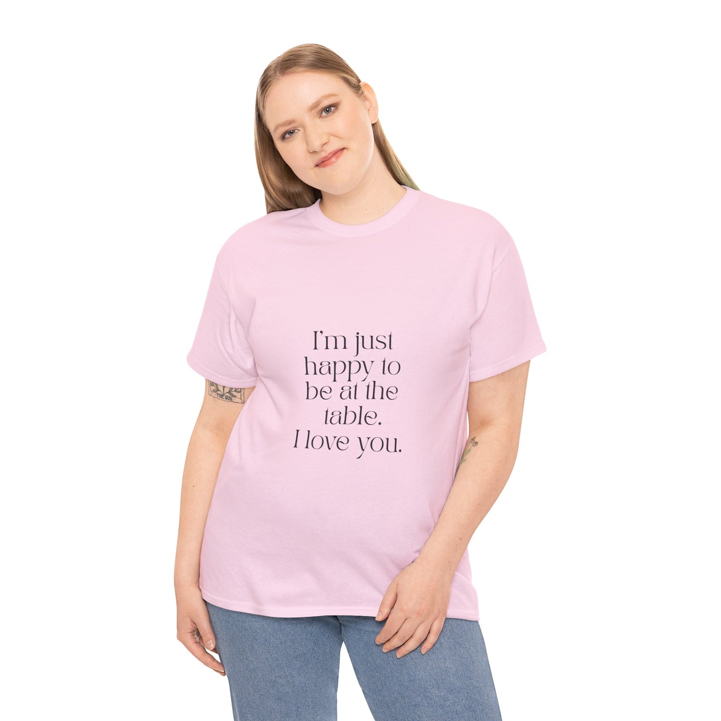 White Lotus Table Speech Pink T-Shirt