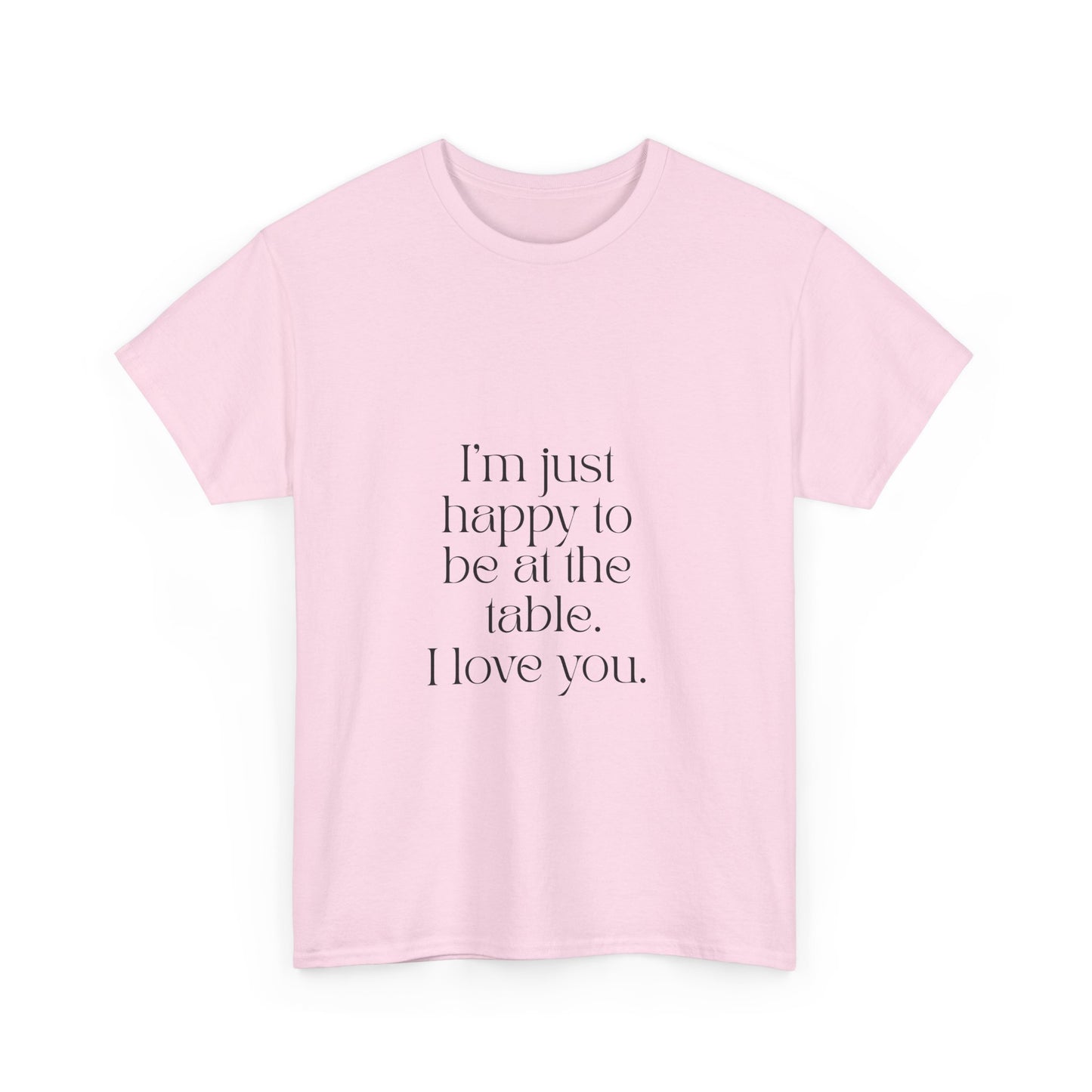 White Lotus Table Speech Pink T-Shirt
