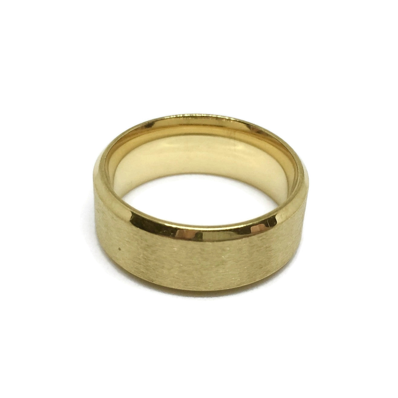 Stainless Steel Plain Band Ring