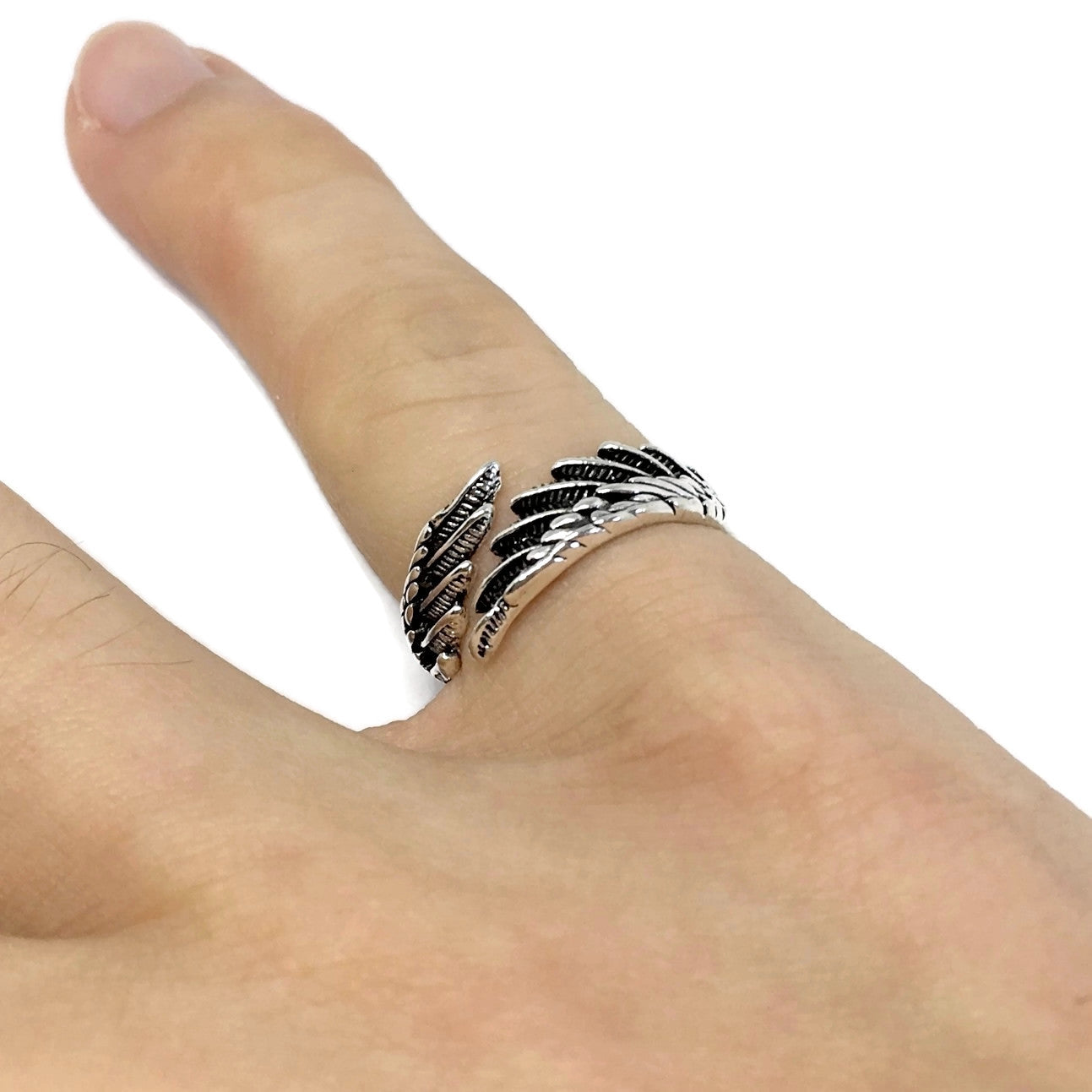 Angel / Demon Wing Band Ring