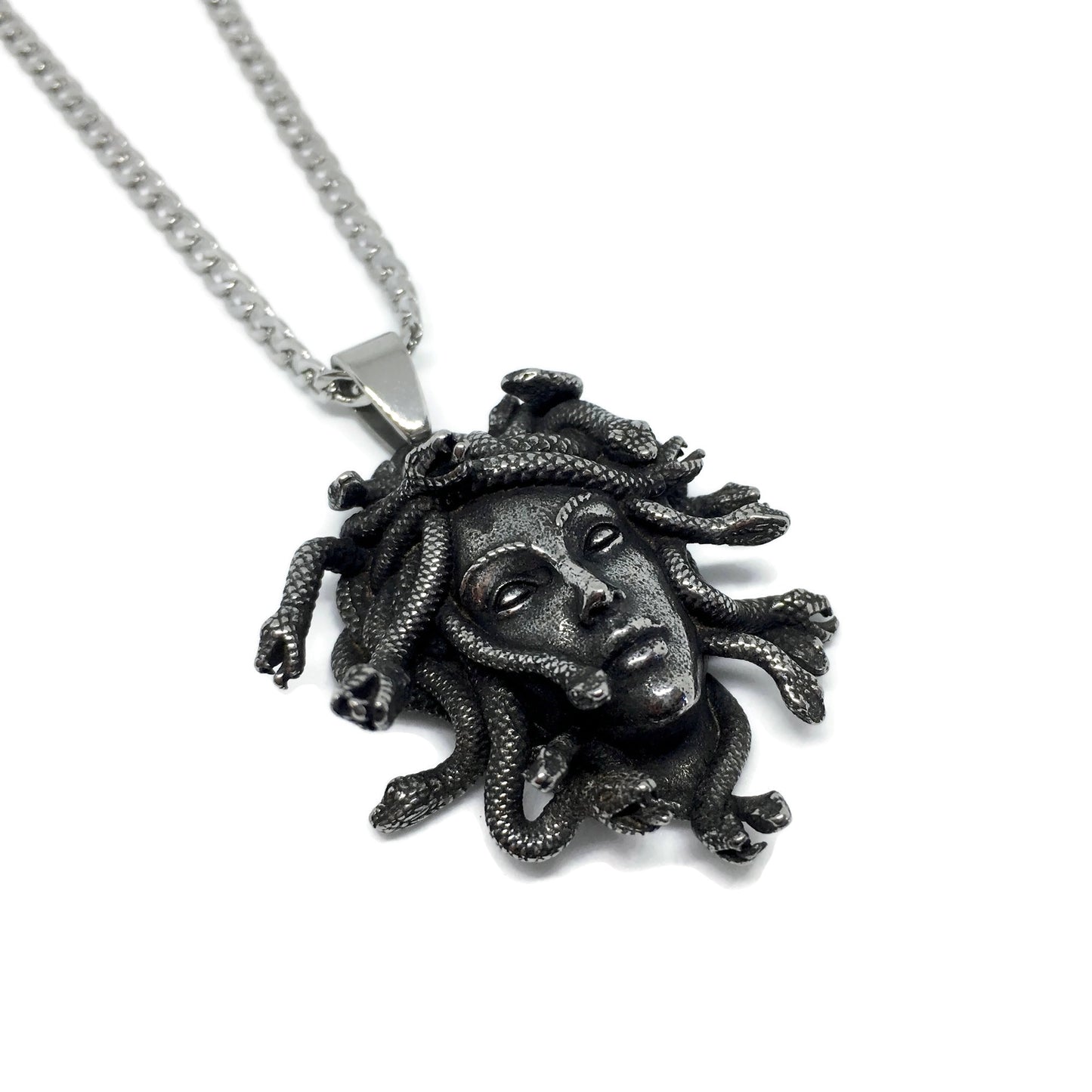 Medusa Stainless Steel Necklace