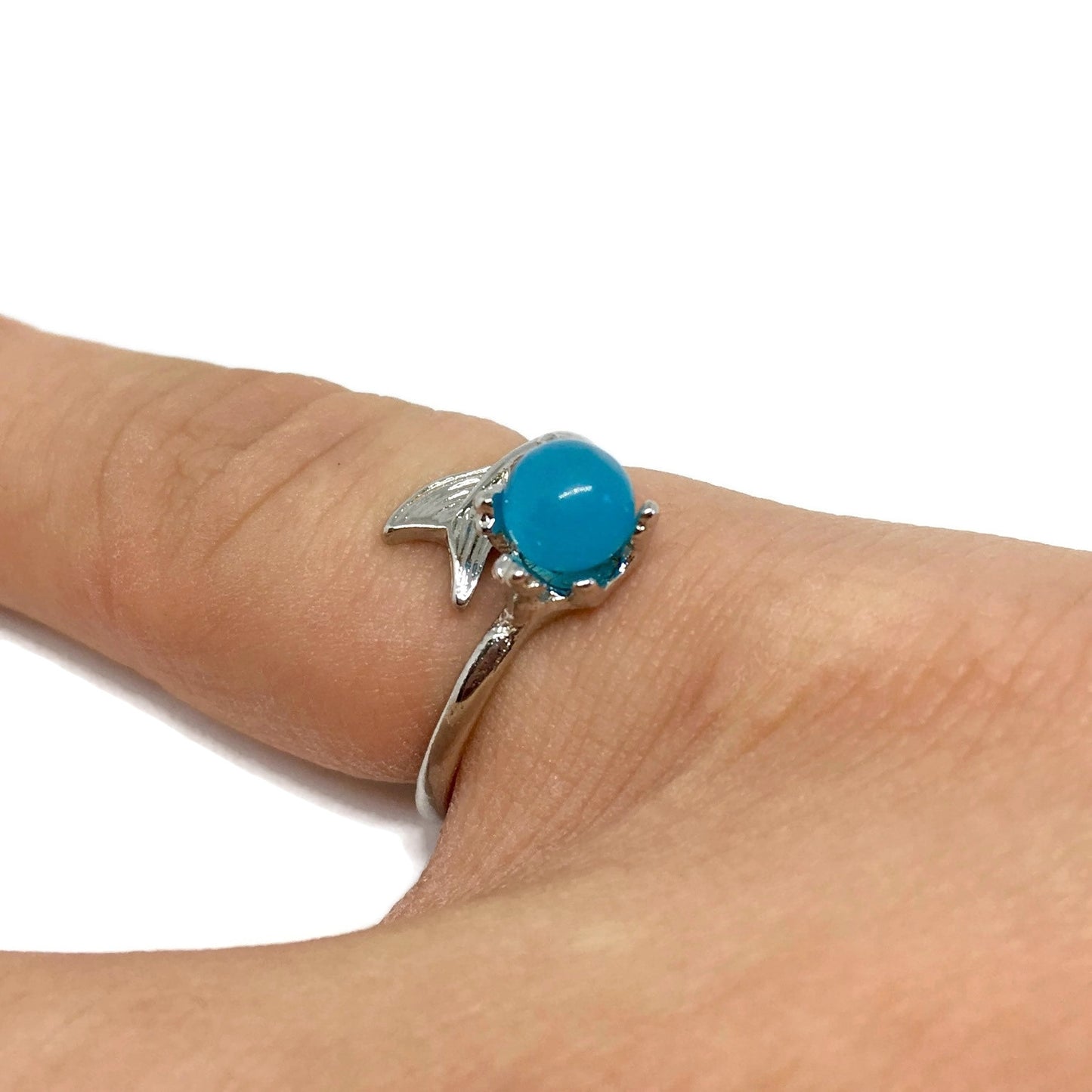 Mermaid Adjustable Band Ring