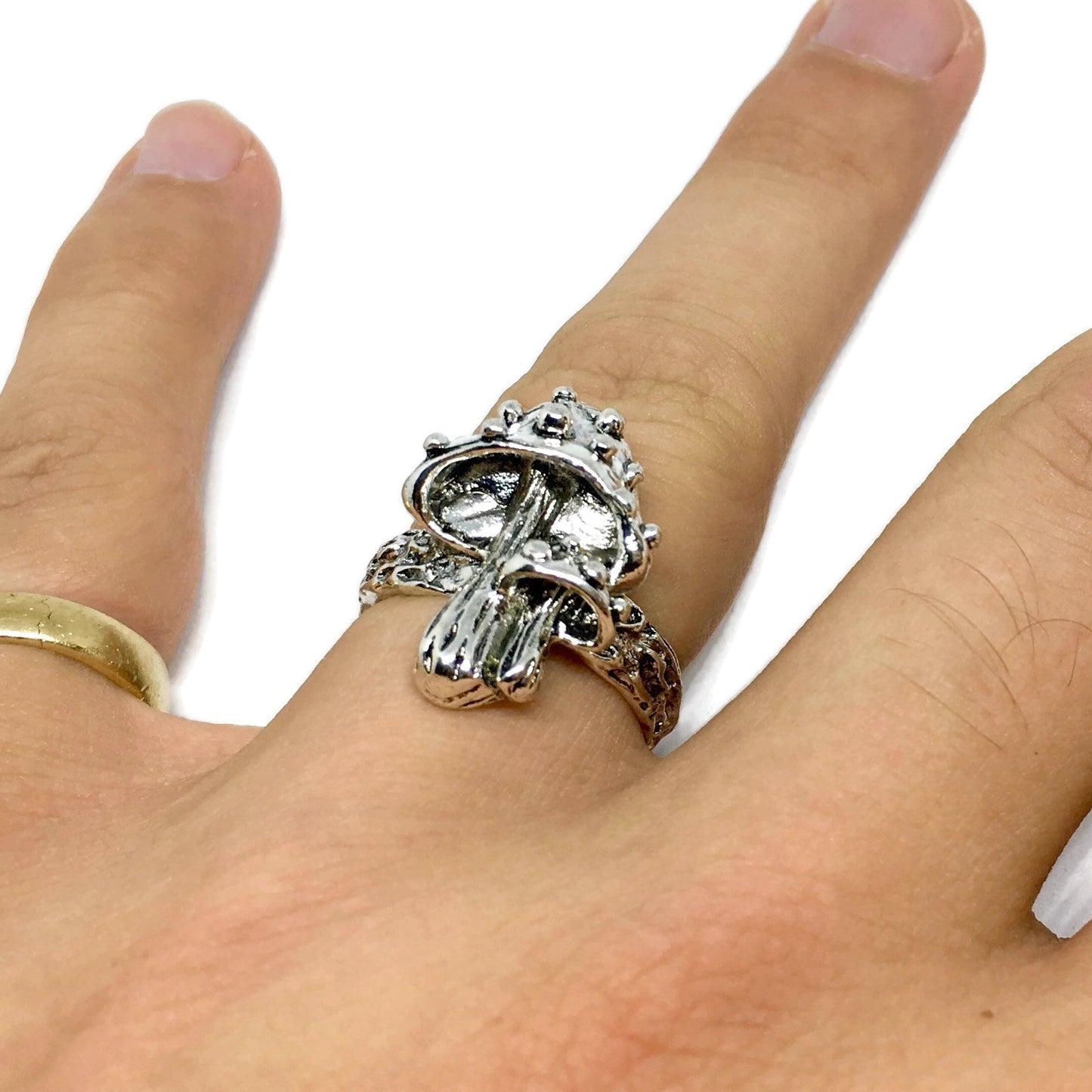 Magic Mushroom Adjustable Ring