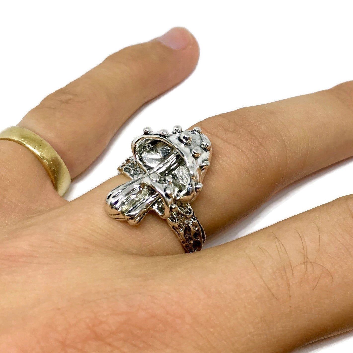 Magic Mushroom Adjustable Ring