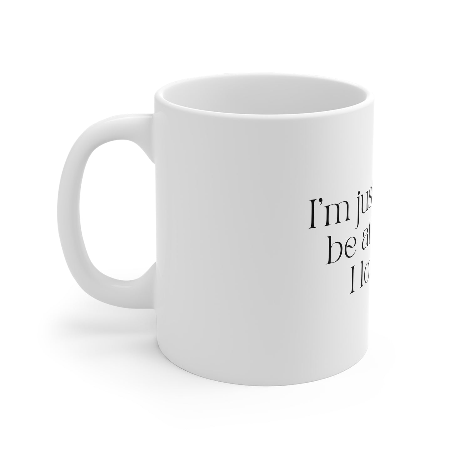 White Lotus Table Speech Mug