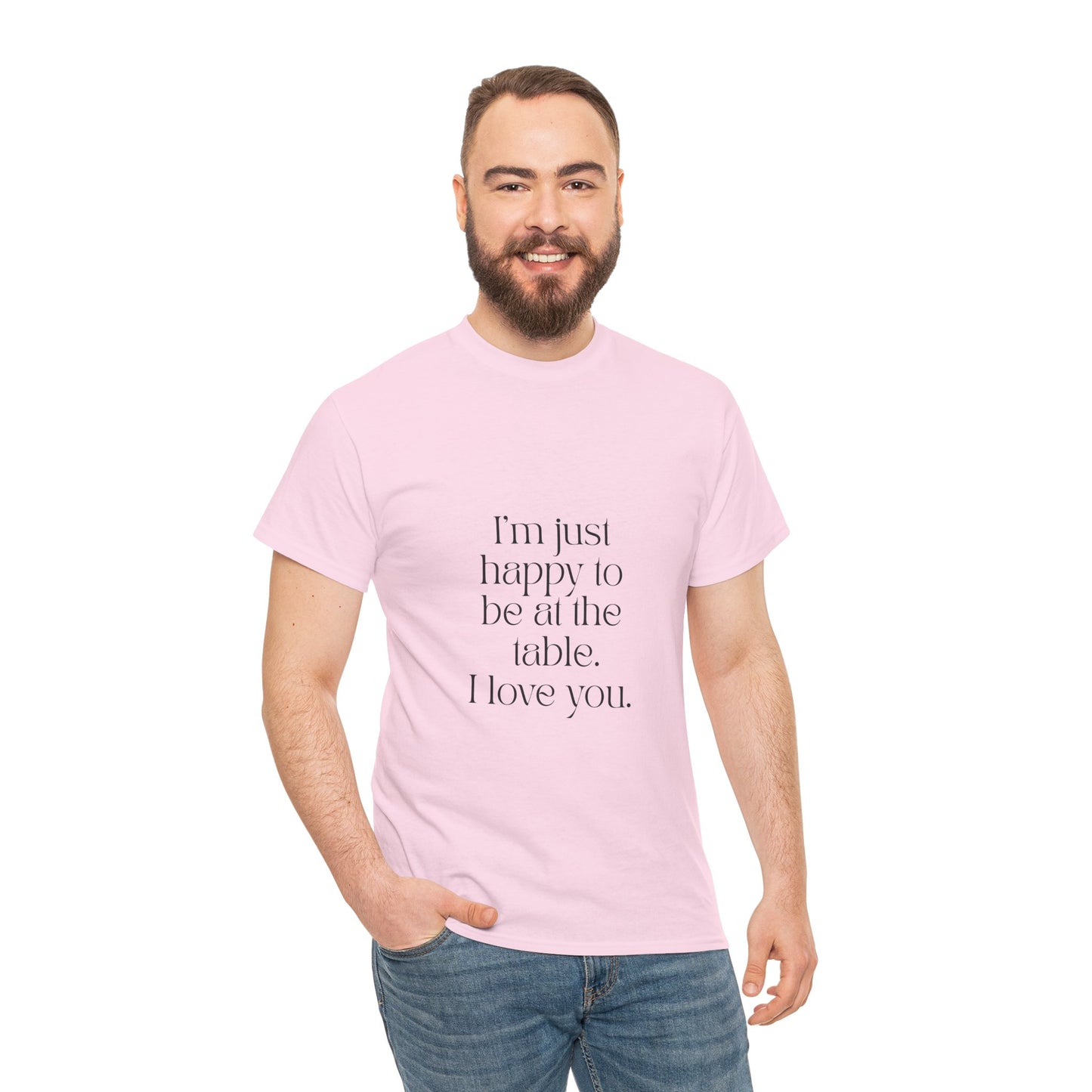 White Lotus Table Speech Pink T-Shirt