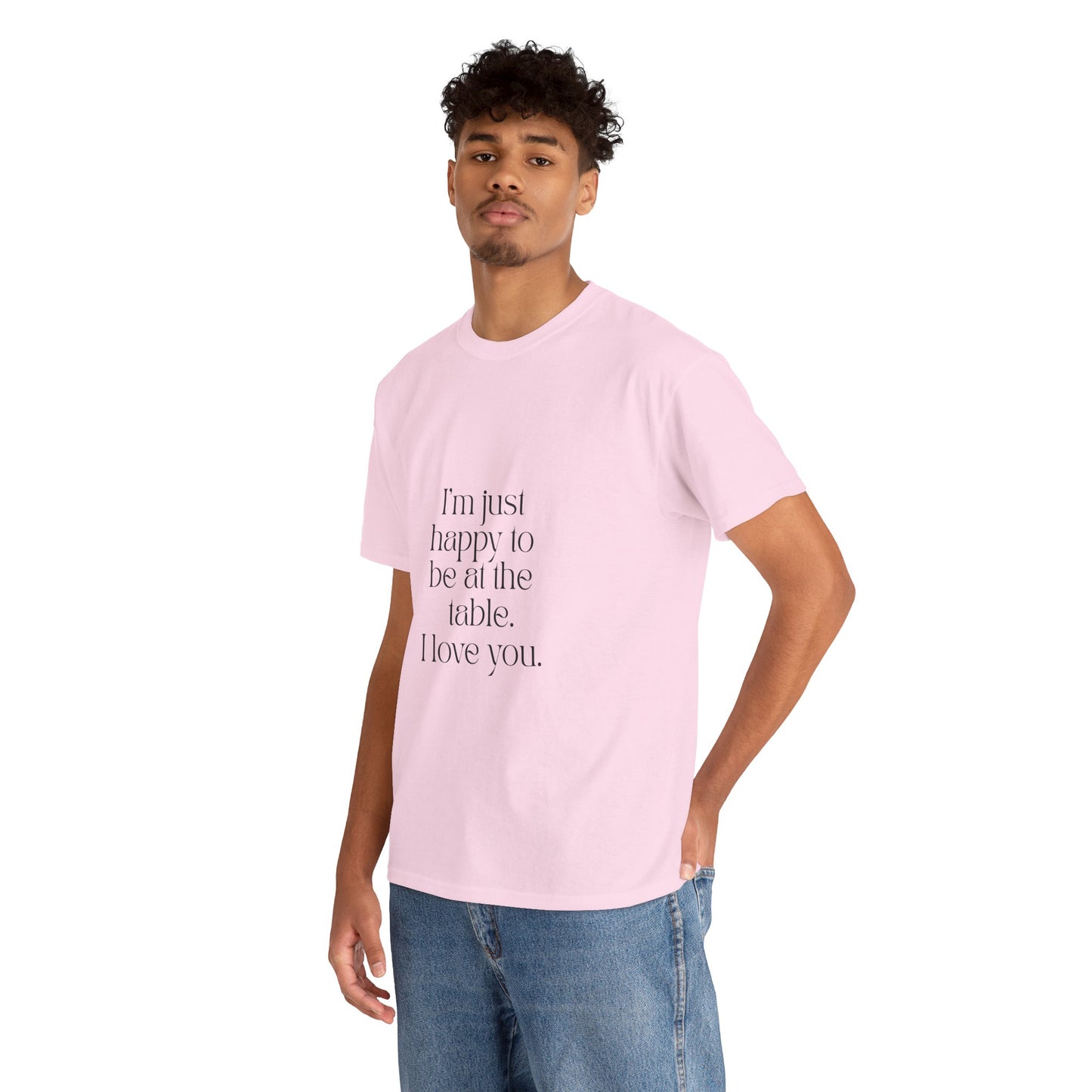 White Lotus Table Speech Pink T-Shirt