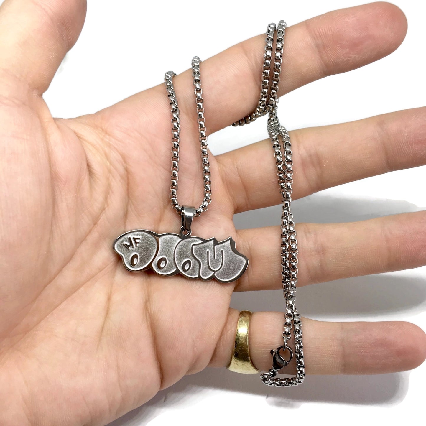 MF DOOM Graffiti Bold Necklace
