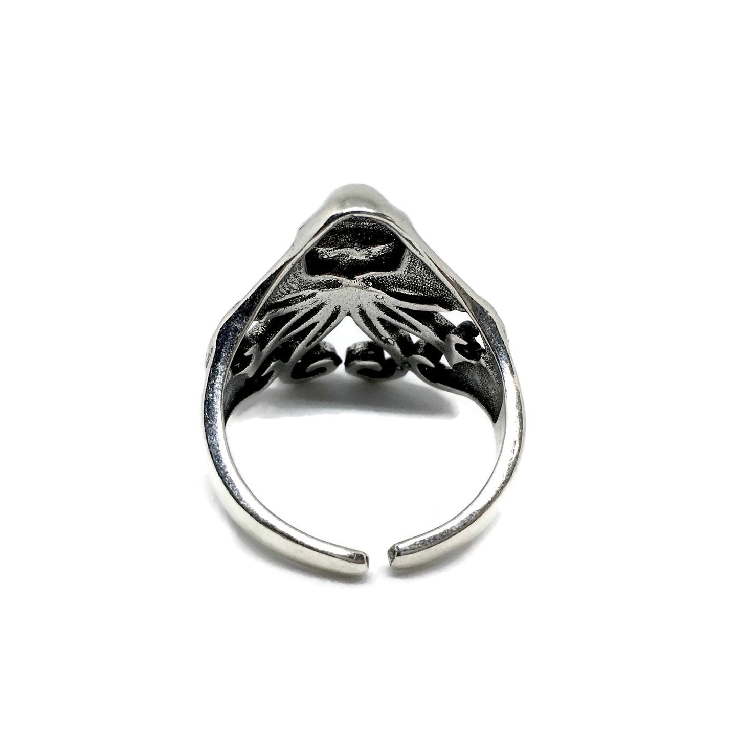 Octopus Skull Adjustable Ring