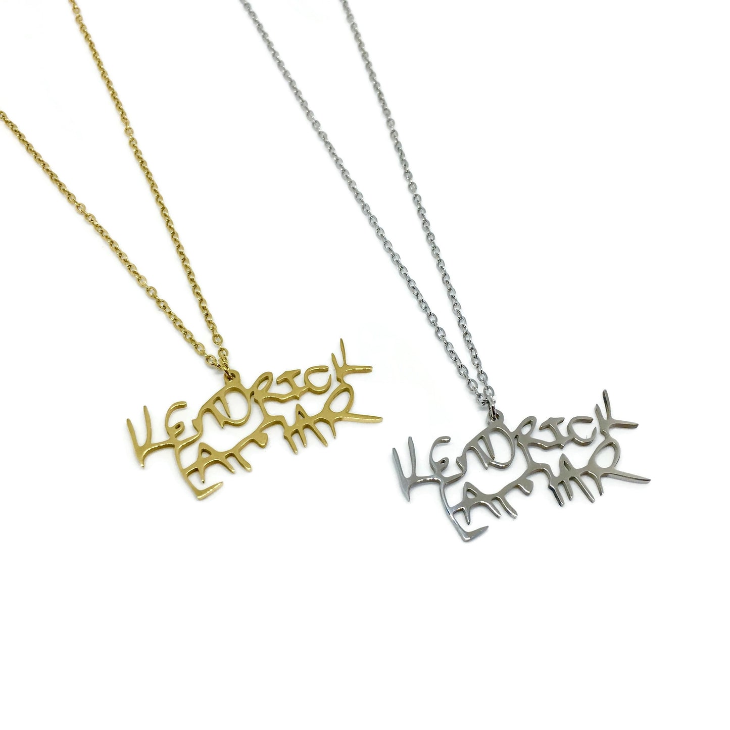 Kendrick Lamar Steel Necklace