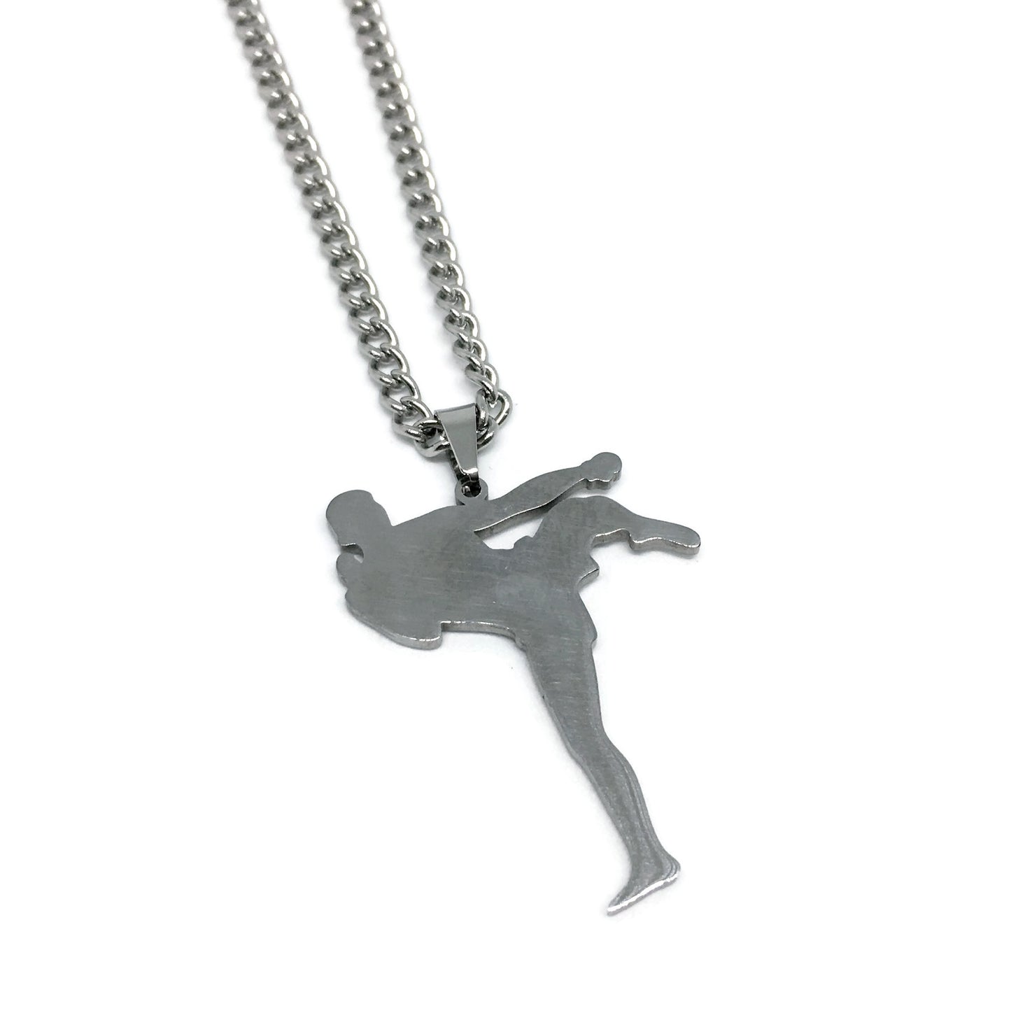 Muay Thai Kickboxer Necklace