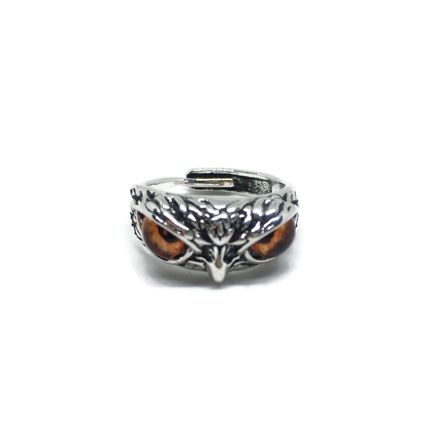 Wise Owl Adjustable Band Ring