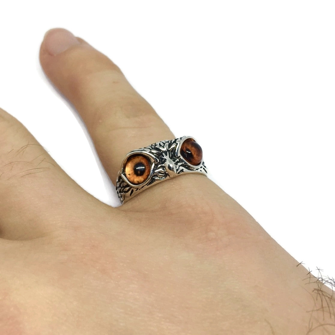 Wise Owl Adjustable Band Ring