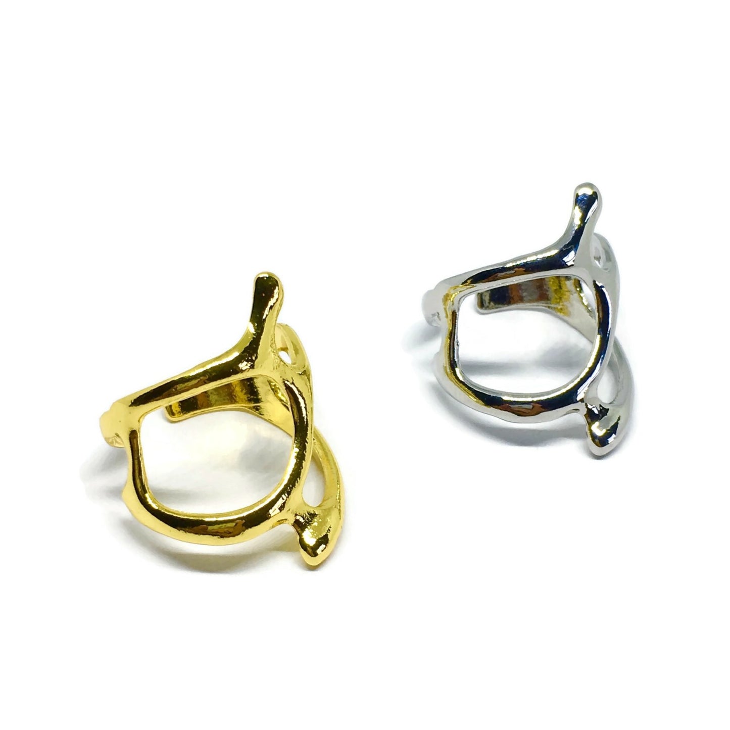 Art Deco Shape Wraparound Ring