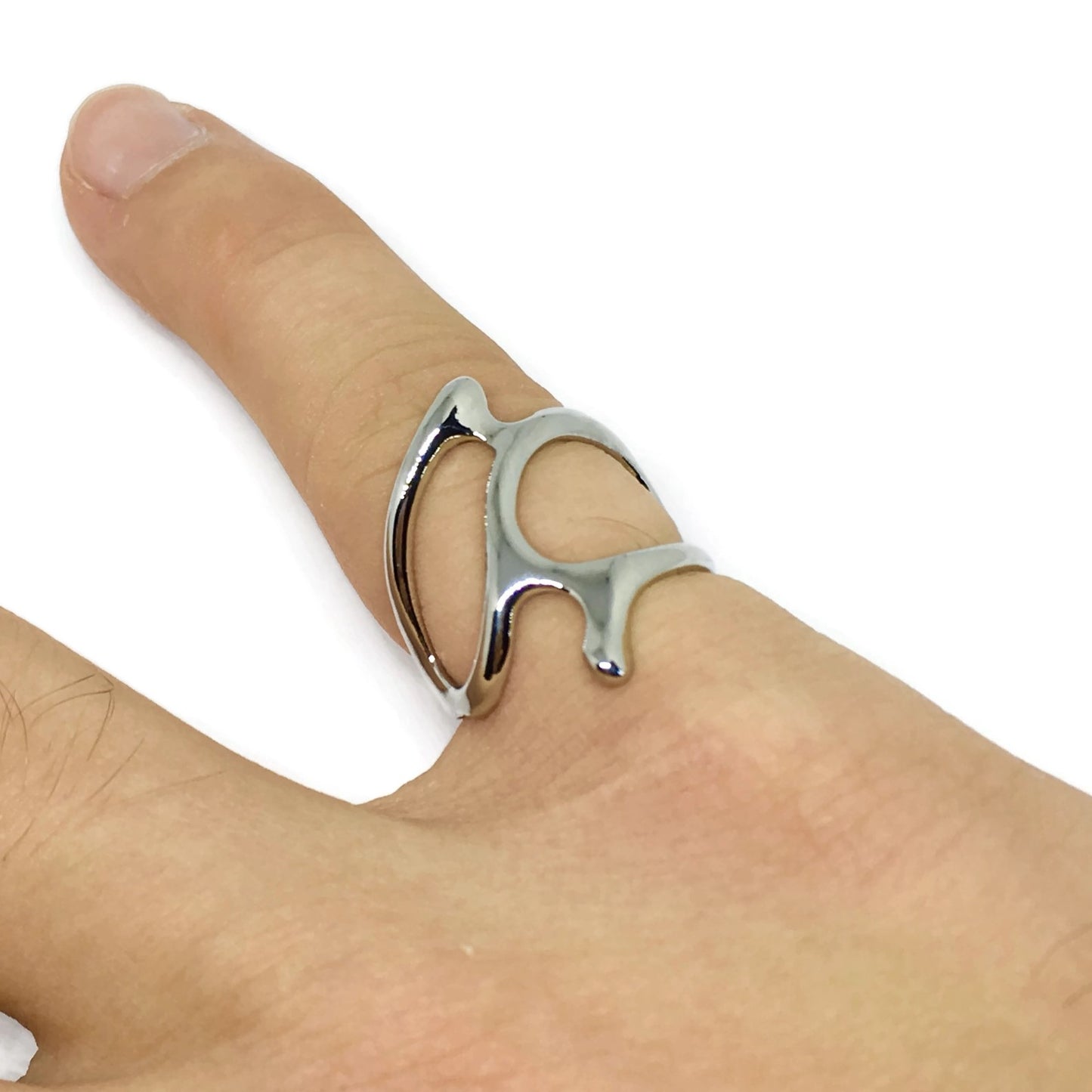 Art Deco Shape Wraparound Ring