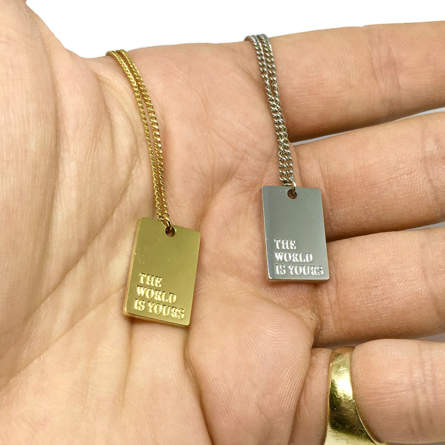 The World Is Yours Necklace