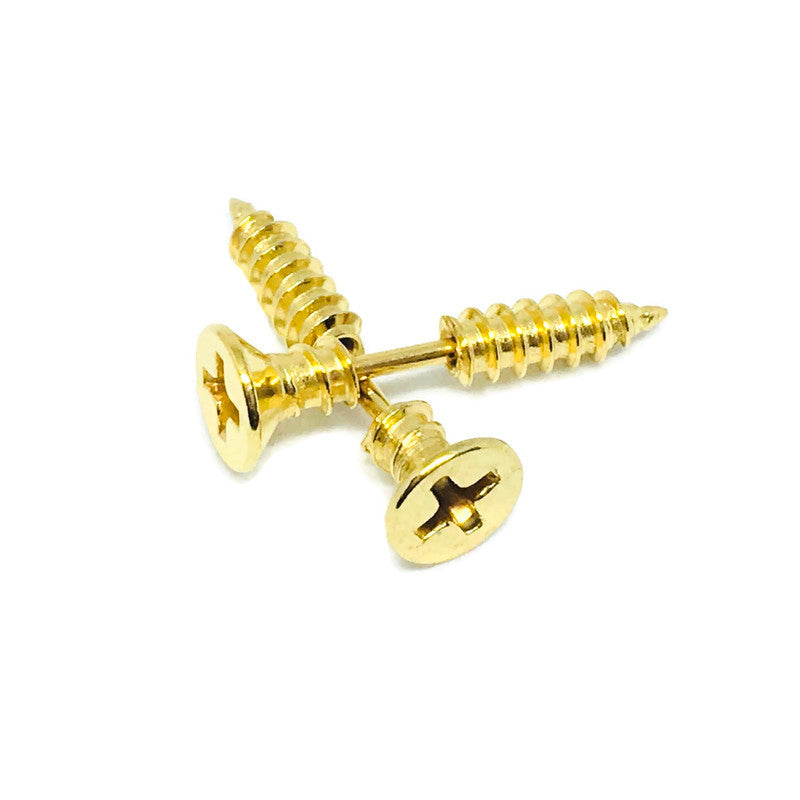 Stainless Steel Screw Earrings