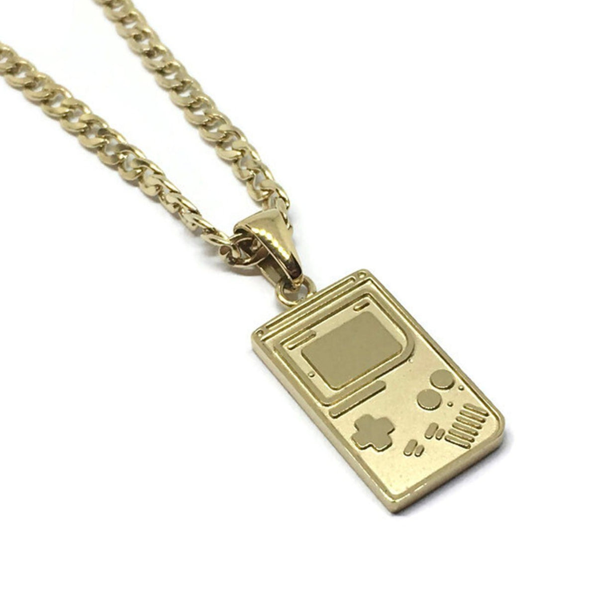 Gameboy Colour Steel Necklace Gifts From The Crypt
