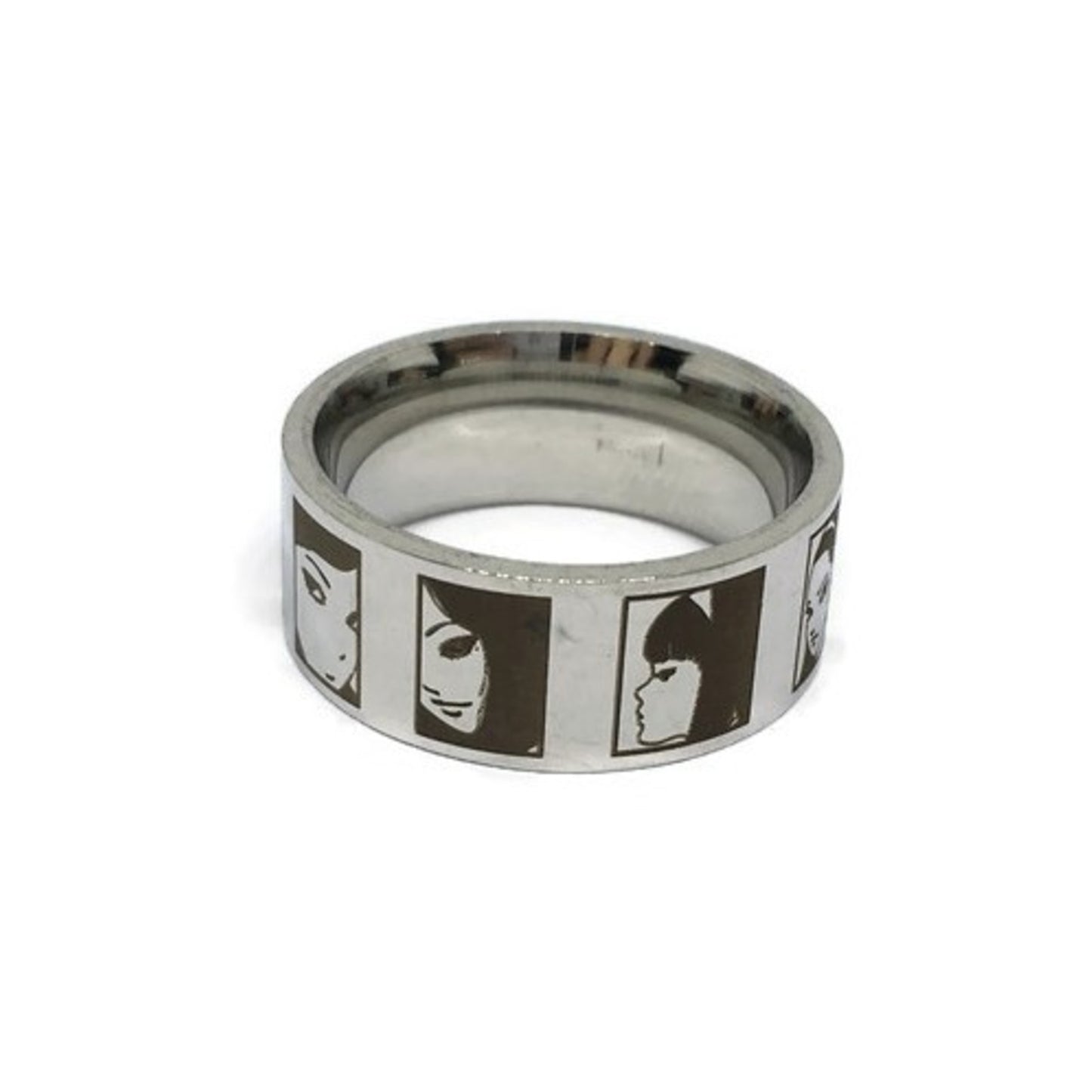Anime Comic Strip Band Ring