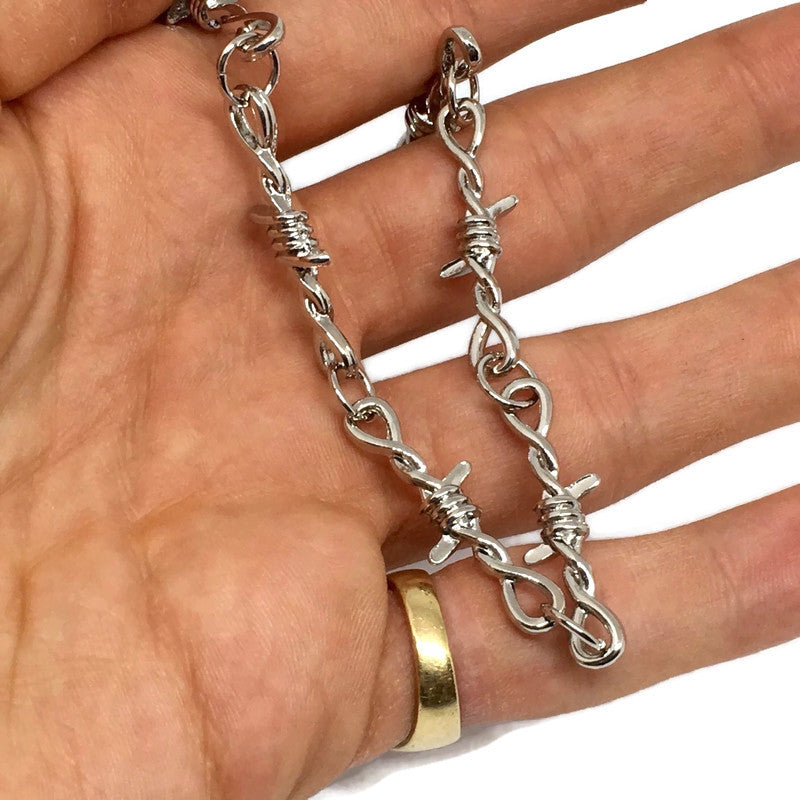 Barbed Wire Link Bracelet