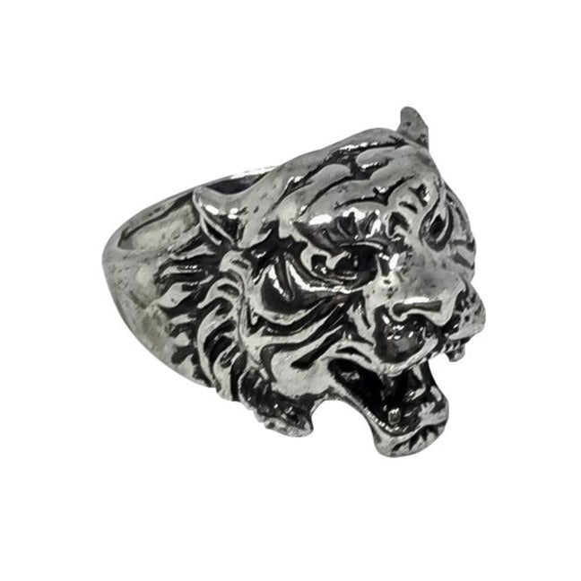 Tibetan Tiger Statement Ring