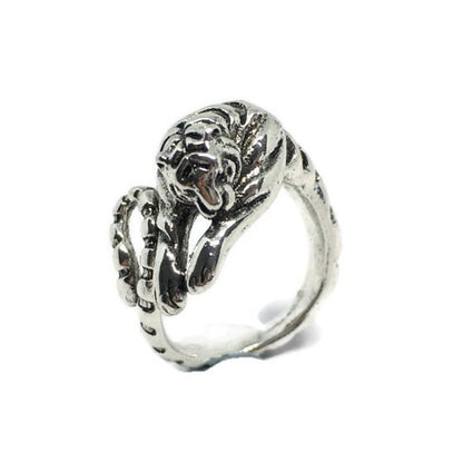 Tibetan Tiger Adjustable Ring