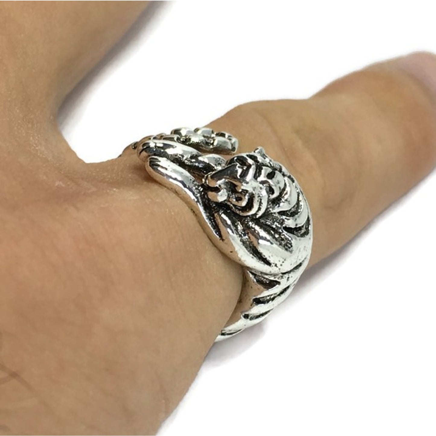 Tibetan Tiger Adjustable Ring