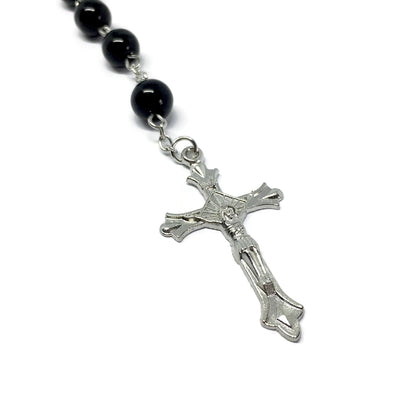 Virgin Mary Rosary Necklace