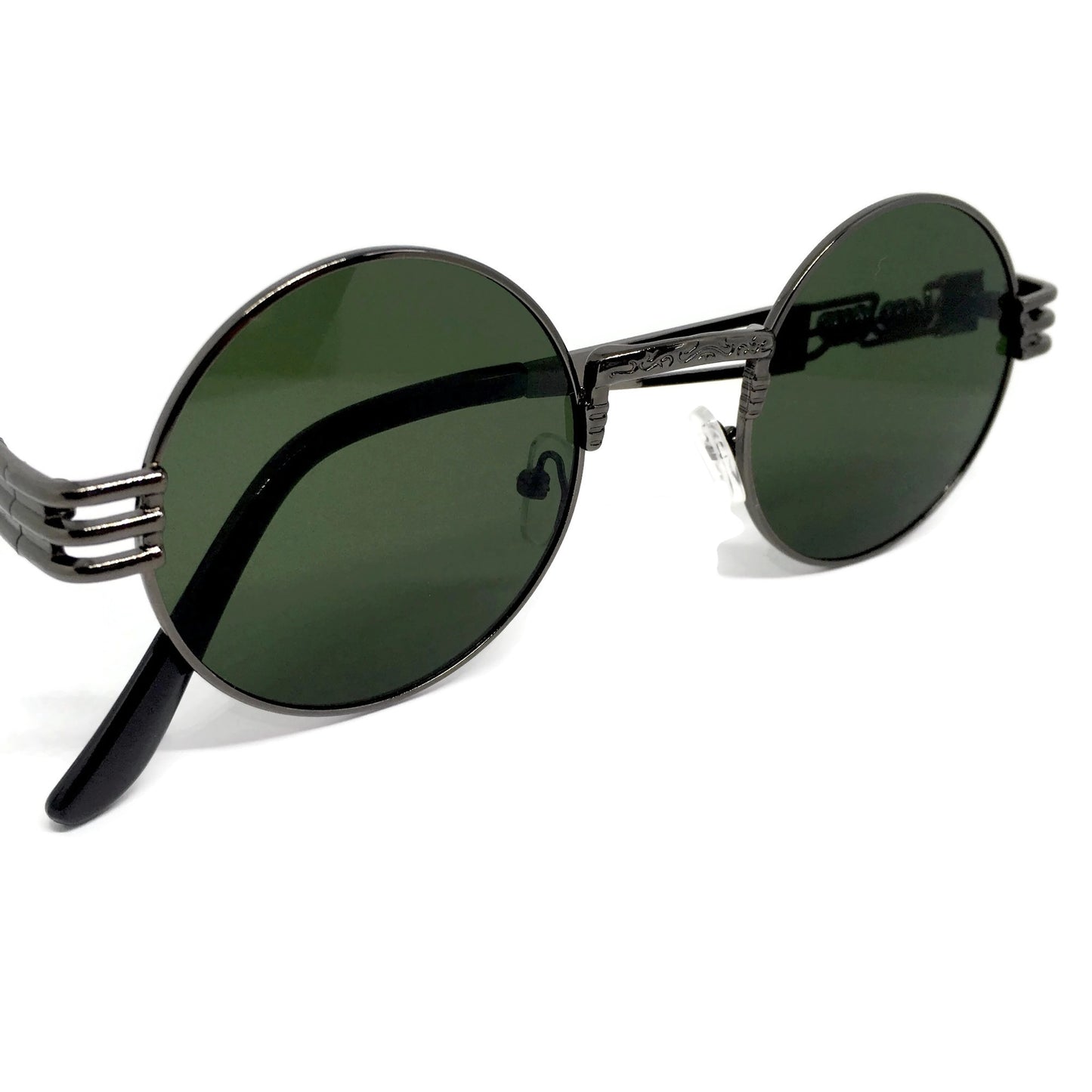 Green & Chrome Sunglasses