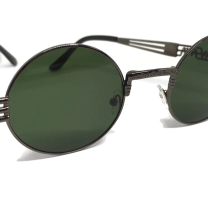 Green & Chrome Sunglasses