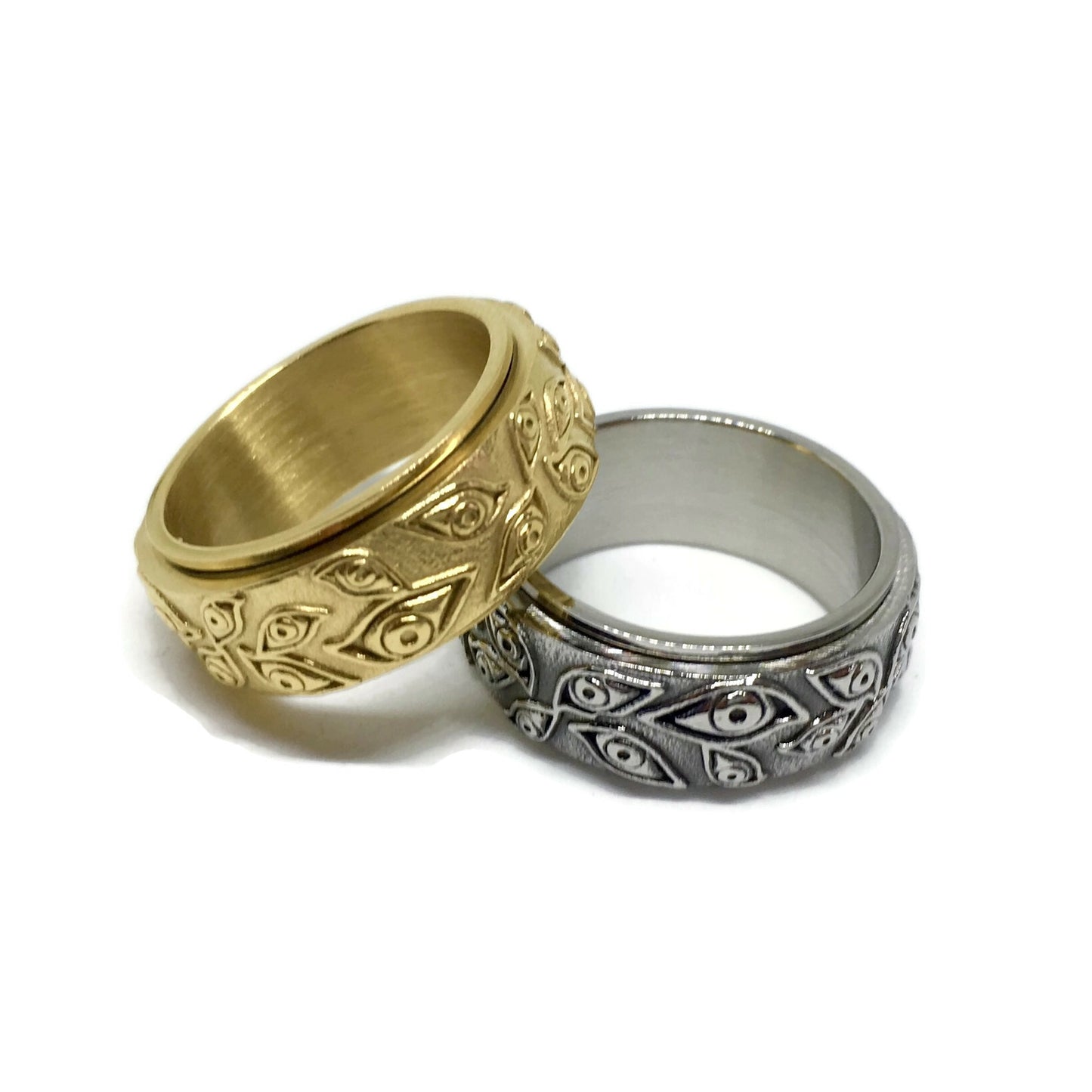 Third Eye Spinning Band Ring