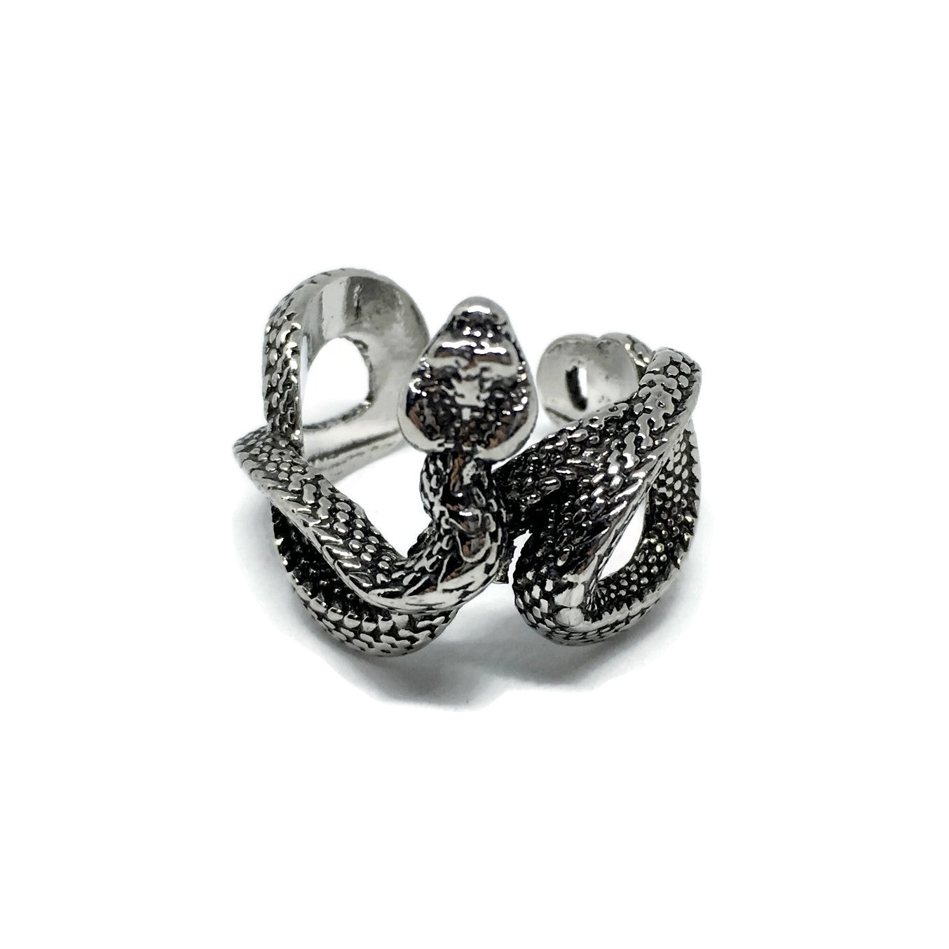 Snake Adjustable Wraparound Ring