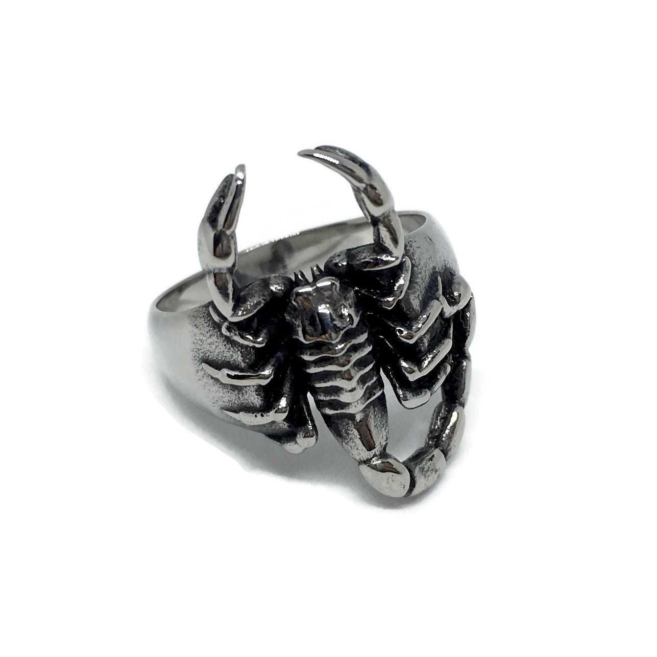 Scorpion Cutout Statement Ring