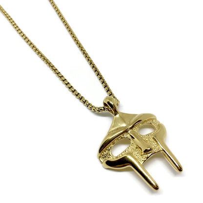 MF DOOM Mask Steel Necklace