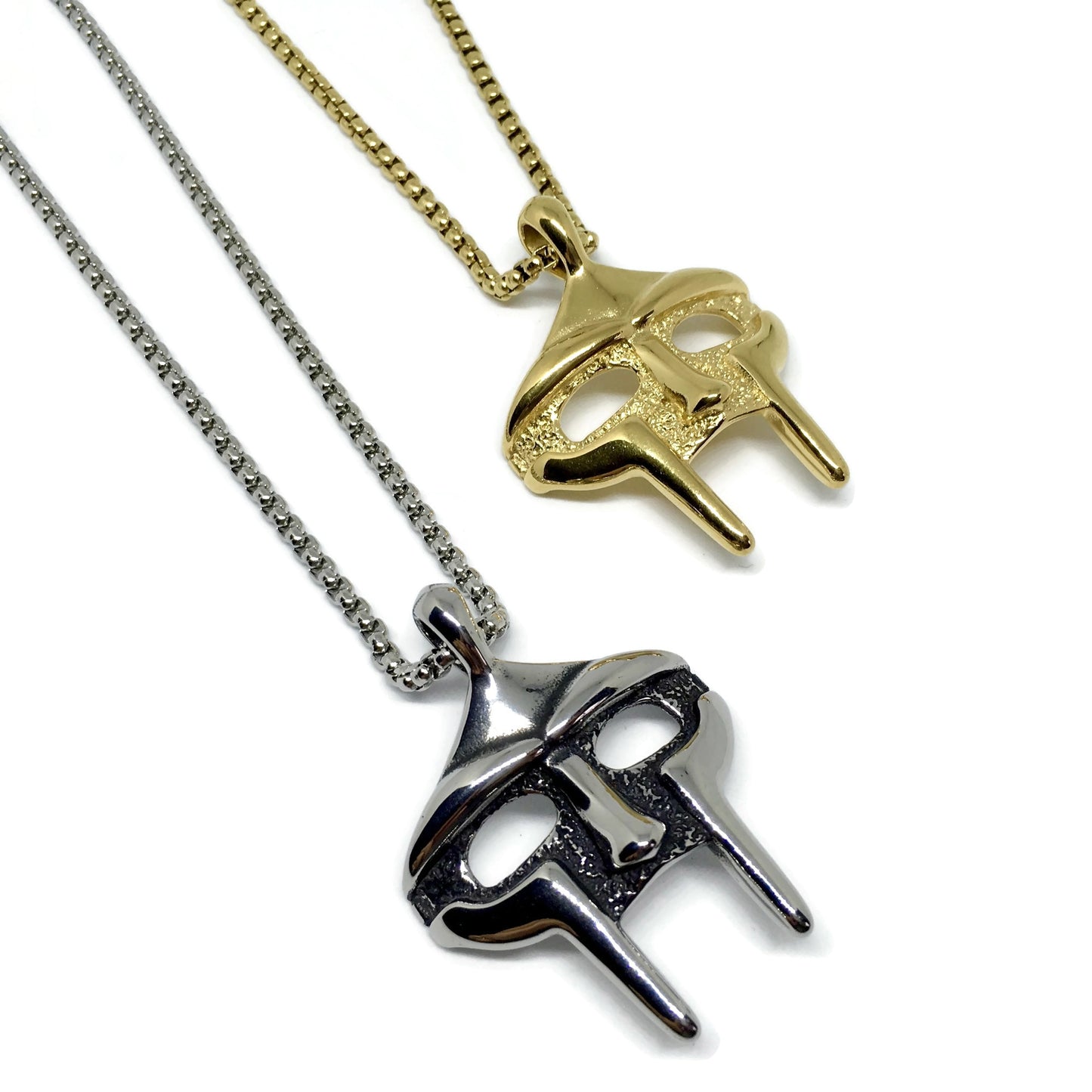 MF DOOM Mask Steel Necklace