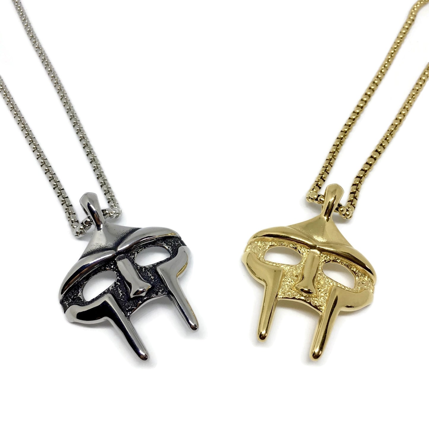 MF DOOM Mask Steel Necklace