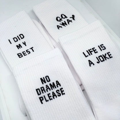 Grumpy Core Cotton Socks