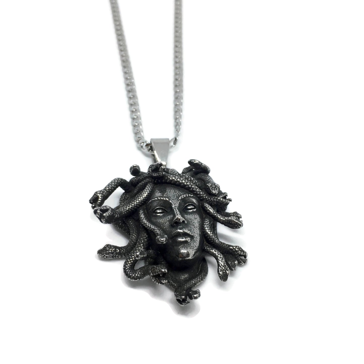 Medusa Stainless Steel Necklace