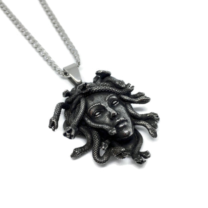Medusa Stainless Steel Necklace