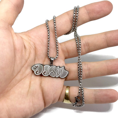 MF DOOM Graffiti Bold Necklace