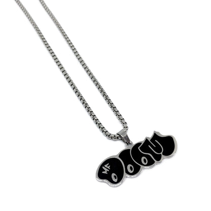 MF DOOM Graffiti Black Necklace