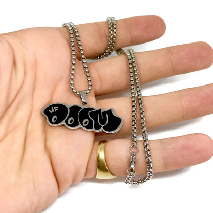 MF DOOM Graffiti Black Necklace