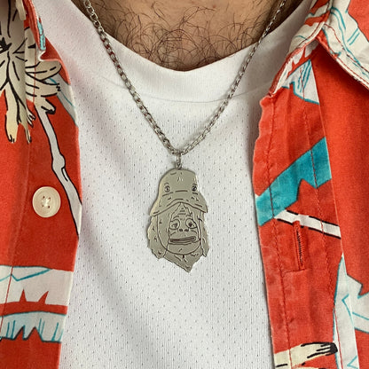 Sassy The Sasquatch Necklace