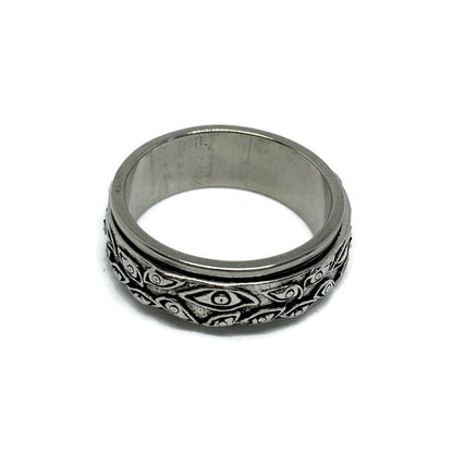 Third Eye Spinning Band Ring