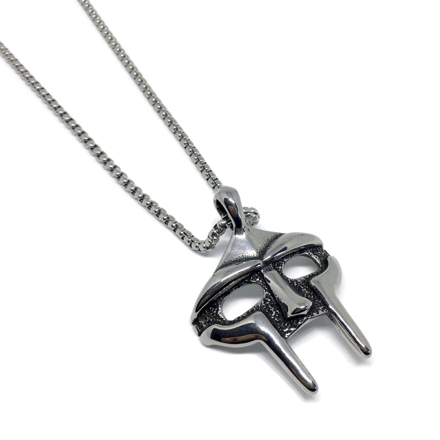 MF DOOM Mask Steel Necklace