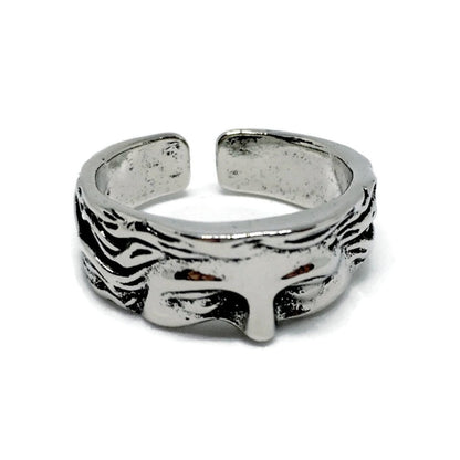 Ancient Half Face Adjustable Ring