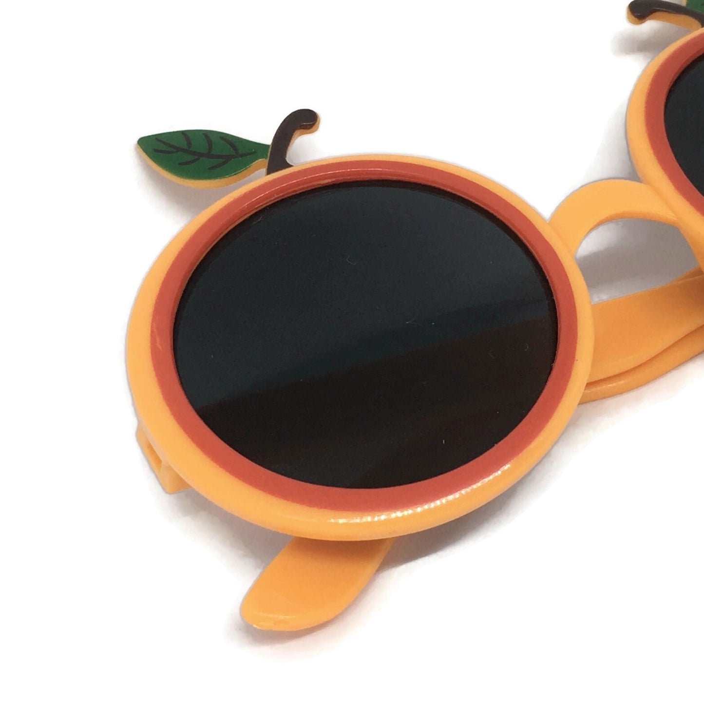 Italian Orange Funky Sunglasses